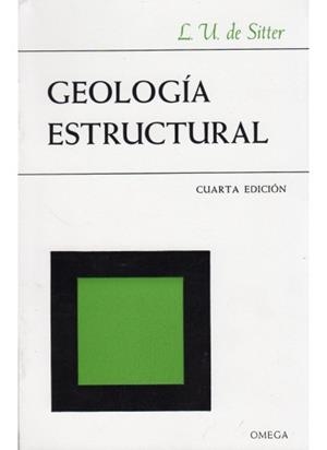 GEOLOGIA ESTRUCTURAL | 9788428200547 | DE SITTER, L. U.