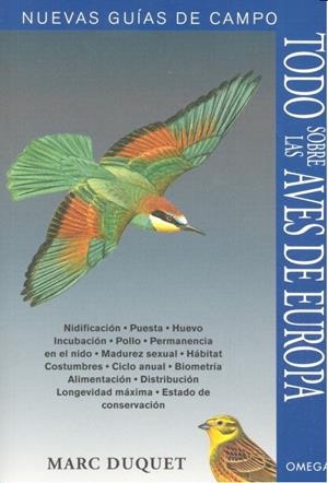 TODO SOBRE LAS AVES DE EUROPA | 9788428216616 | DUQUET, M.