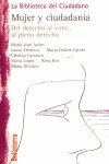 MUJER Y CIUDADANÍA | 9788472901582 | AUBET, MARÍA JOSÉ