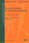 GESTION FAMILIAR DE LA HOMOSEXUALIDAD | 9788472901919 | HERDT, GILBERT