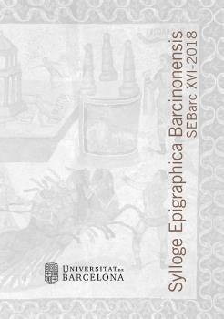 SYLLOGE EPIGRAPHICA BARCINONENSIS  XVI | 9788496786844 | VARIOS AUTORES