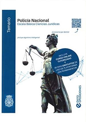 TEMARIO POLICIA NACIONAL. ESCALA BÁSICA. CIENCIAS JURÍDICAS | 9788417534004 | ÉXITO OPOSICIONES