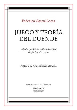 JUEGO Y TEORÍA DEL DUENDE | 9788417325435 | GARCÍA LORCA, FEDERICO