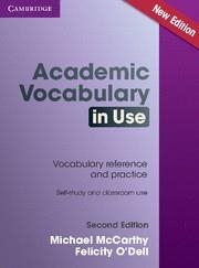 ACADEMIC VOCABULARY IN USE EDITION WITH ANSWERS 2ND EDITION | 9781107591660 | MCCARTHY, MICHAEL / O'DELL, FELICITY