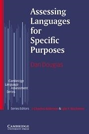 ASSESSING LANGUAGES FOR SPECIFIC PURPOSES | 9780521585439 | DOUGLAS, DAN