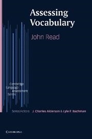 ASSESSING VOCABULARY | 9780521627412 | READ, JOHN