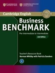 BUSINESS BENCHMARK PRE-INTERMEDIATE TO INTERMEDIATE BULATS AND BUSINESS PRELIMINARY TEACHER'S RESOURCE BOOK 2ND EDITION | 9781107667075 | WHITBY, NORMAN / SANDERS, PATRICIA