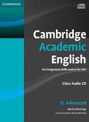CAMBRIDGE ACADEMIC ENGLISH C1 ADVANCED CLASS AUDIO CD | 9780521165242 | HEWINGS, MARTIN / MCCARTHY, MICHAEL