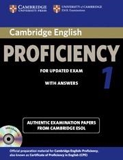 CAMBRIDGE ENGLISH PROFICIENCY 1 FOR UPDATED EXAM SELF-STUDY PACK (STUDENT'S BOOK WITH ANSWERS AND AUDIO CDS (2)) | 9781107691643 | CAMBRIDGE ESOL