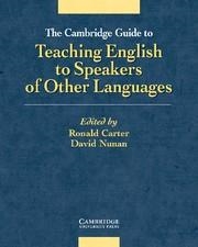 CAMBRIDGE GUIDE TO TEACHING ENGLISH TO SPEAKERS OF OTHER LANGUAGES, THE | 9780521805162 | CARTER, RONALD / NUNAN, DAVID