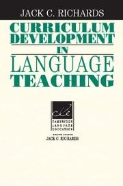 CURRICULUM DEVELOPMENT IN LANGUAGE TEACHING | 9780521804912 | RICHARDS, JACK C.