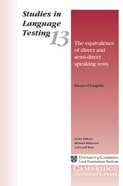 EQUIVALENCE OF DIRECT AND SEMI-DIRECT SPEAKING TESTS, THE | 9780521667937 | O'LOUGHLIN, KIERAN J.