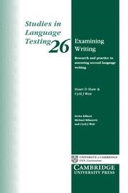 EXAMINING WRITING | 9780521692939 | SHAW, STUART D. / WEIR, CYRIL J.