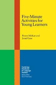 FIVE-MINUTE ACTIVITIES FOR YOUNG LEARNERS | 9780521691345 | MCKAY, PENNY / GUSE, JENNI