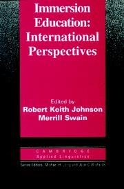 IMMERSION EDUCATION | 9780521586559 | JOHNSON, ROBERT KEITH / SWAIN, MERRILL