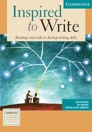 INSPIRED TO WRITE STUDENT'S BOOK 2ND EDITION | 9780521537117 | WITHROW, JEAN / BROOKES, GAY / CUMMINGS, MARTHA CLARK