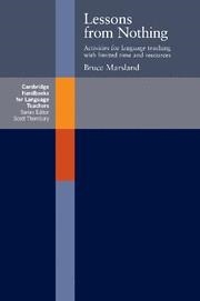 LESSONS FROM NOTHING | 9780521627658 | MARSLAND, BRUCE