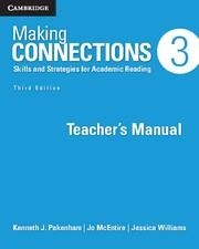 MAKING CONNECTIONS LEVEL 3 TEACHER'S MANUAL 3RD EDITION | 9781107650541 | PAKENHAM, KENNETH J. / MCENTIRE, JO / WILLIAMS, JESSICA