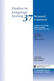 MEASURED CONSTRUCTS | 9781107677692 | WEIR, CYRIL J. / VIDAKOVIC, IVANA / GALACZI, EVELINA D.