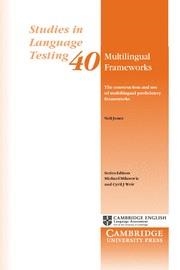 MULTILINGUAL FRAMEWORKS | 9781107641723 | JONES, NEIL