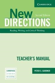 NEW DIRECTIONS TEACHER'S MANUAL 2ND EDITION | 9780521541732 | GARDNER, PETER S.