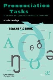 PRONUNCIATION TASKS TEACHER'S BOOK | 9780521386104 | HEWINGS, MARTIN