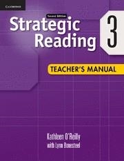 STRATEGIC READING LEVEL 3 TEACHER'S MANUAL 2ND EDITION | 9780521281164 | O'REILLY, KATHLEEN / BONESTEEL, LYNN
