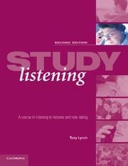 STUDY LISTENING 2ND EDITION | 9780521533874 | LYNCH, TONY