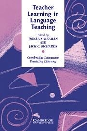 TEACHER LEARNING IN LANGUAGE TEACHING | 9780521559072 | FREEMAN, DONALD / RICHARDS, JACK C.