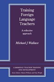 TRAINING FOREIGN LANGUAGE TEACHERS | 9780521356541 | WALLACE, MICHAEL J.