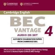 CAMBRIDGE BEC 4 VANTAGE AUDIO CDS (2) | 9780521739276 | CAMBRIDGE ESOL