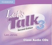 LET'S TALK LEVEL 3 CLASS AUDIO CDS (3) 2ND EDITION | 9780521692892 | JONES, LEO