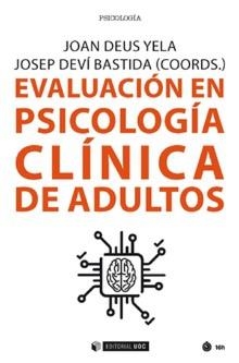 EVALUACIÓN EN PSICOLOGÍA CLÍNICA DE ADULTOS | 9788491804420 | DEUS YELA, JOAN
