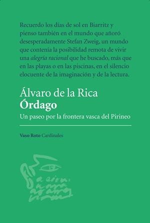 ÓRDAGO | 9788494995293 | DE LA RICA, ALVARO