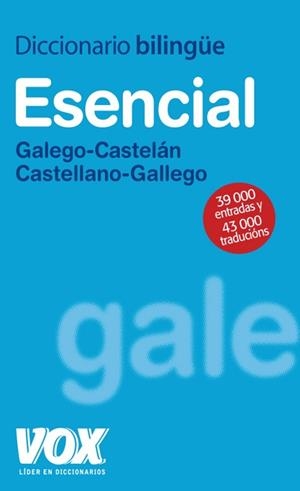 DICCIONARIO ESENCIAL GALEGO-CASTELAN / CASTELLANO-GALLEGO | 9788471538215