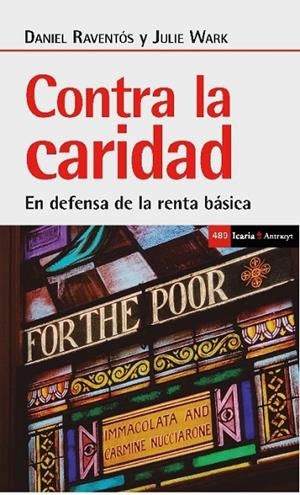 CONTRA LA CARIDAD | 9788498889116 | RAVENTOS, DANIEL