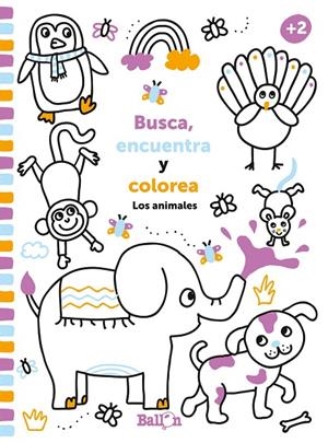 BUSCA, ENCUENTRA Y COLOREA - LOS ANIMALES | 9789403211633