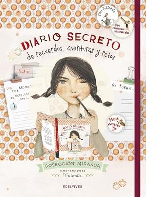 DIARIO SECRETO DE RECUERDOS, AVENTURAS Y RETOS | 9788414023433 | MIRANDA VICENTE, ITZIAR / MIRANDA VICENTE, JORGE