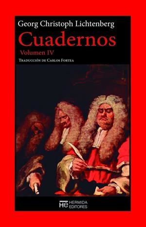 CUADERNOS. VOLUMEN IV | 9788494937682 | LICHTENBERG, GEORG CHRISTOPH