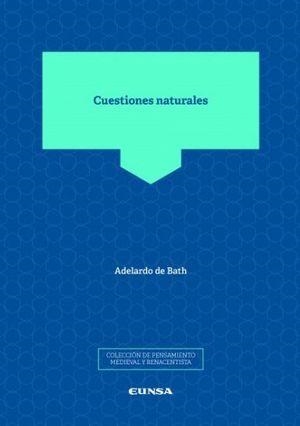 CUESTIONES NATURALES | 9788431333799 | DE BARTH, ADELARDO