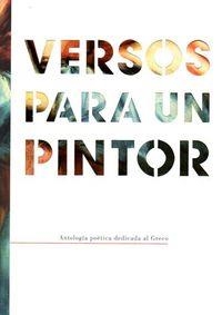 VERSOS PARA UN PINTOR. ANTOLOGÍA POÉTICA | 9788495453785 | GARCÍA SERRANO, RAFAEL