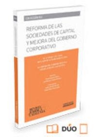 REFORMAS DE LAS SOCIEDADES DE CAPITAL Y MEJORA DEL GOBIERNO CORPORATIVO, MONOGRÁFICO DE LA REVISTA JURÍDICA DE CATALUÑA 1-2015 (DÚO) | 9788490994771 | ACADEMIA DE JURISPRUDENCIA Y LEGISLACION DE CATALUNYA, ILUSTRE COLEGIO ABOGADOS DE BARCELONA