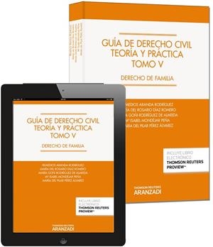 GUÍA DE DERECHO CIVIL. TEORÍA Y PRÁCTICA. TOMO V | 9788490594940 | ARANDA RODRÍGUEZ, REMEDIOS