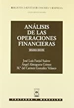 ANÁLISIS OPERACIONES FINANCIERAS | 9788447015641 | FANJUL SUÁREZ, JOSÉ