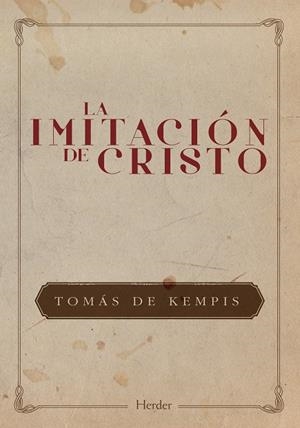 IMITACIÓN DE CRISTO, LA | 9788425437182 | KEMPIS, TOMAS DE