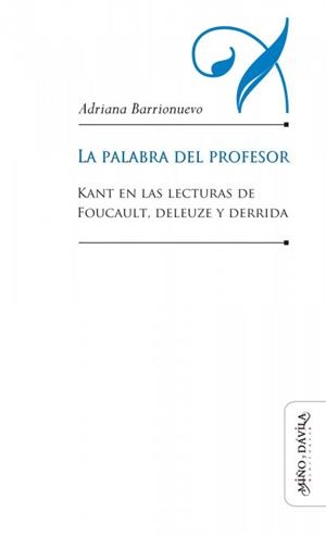 PALABRA DEL PROFESOR, LA | 9788417133252 | BARRIONUEVO, ADRIANA