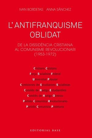 ANTIFRANQUISME OBLIDAT | 9788417759230 | BORDETAS, IVAN / SÁNCHEZ, ANNA
