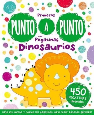 PRIMEROS PUNTO A PUNTO CON PEGATINAS DINOSAURIOS | 9788491961710
