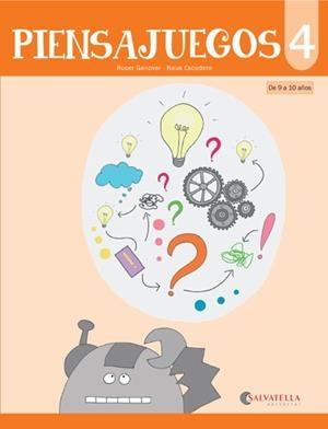 PIENSAJUEGOS 4 | 9788417841348 | GENOVER, ROSER / ESCUDERO, NEUS