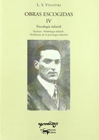 OBRAS ESCOGIDAS 4 | 9788477741220 | VYGOTSKI, LEV SEMIONOVICH